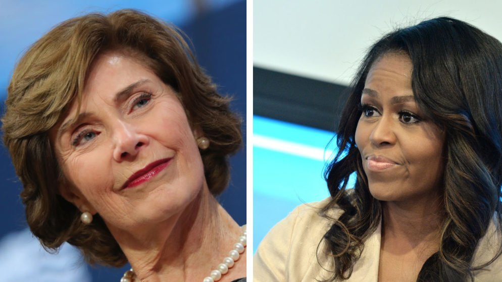 Bipartisan Backlash: Michelle Obama supports Laura Bush tweet calling out Trump for 'cruel and immoral' immigration policy