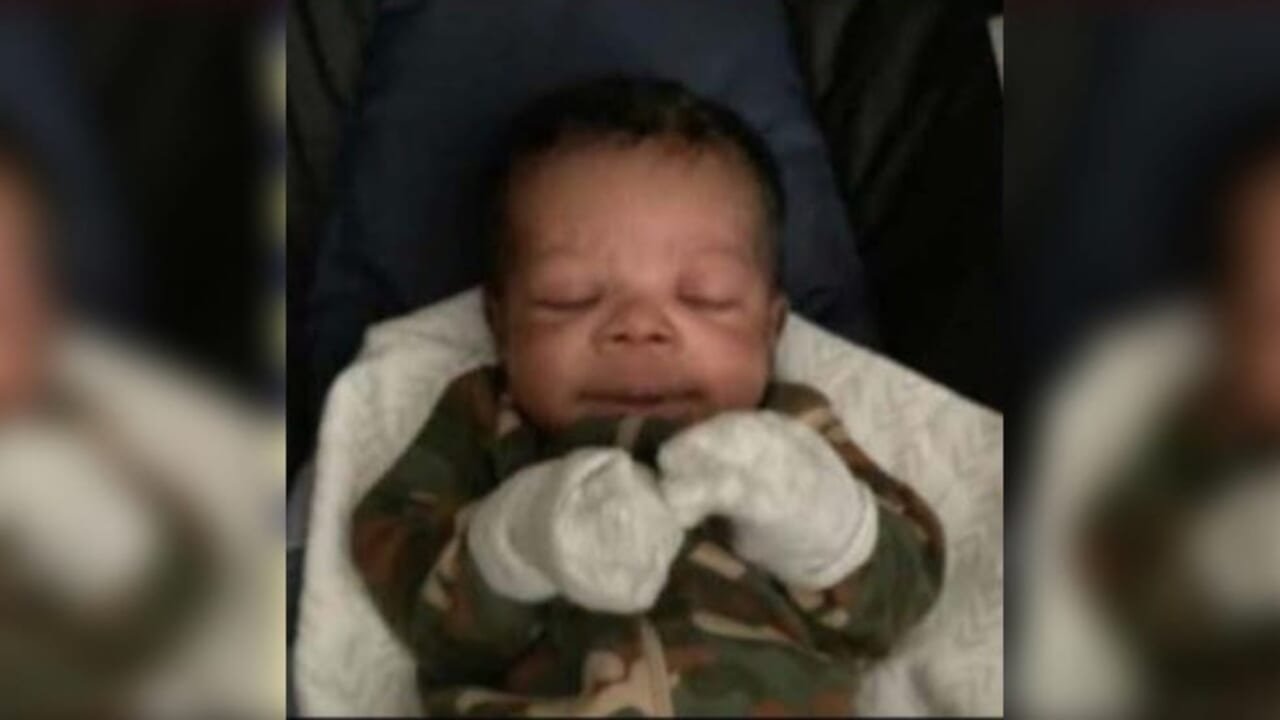 Mom who put missing newborn son in trash charged with murder