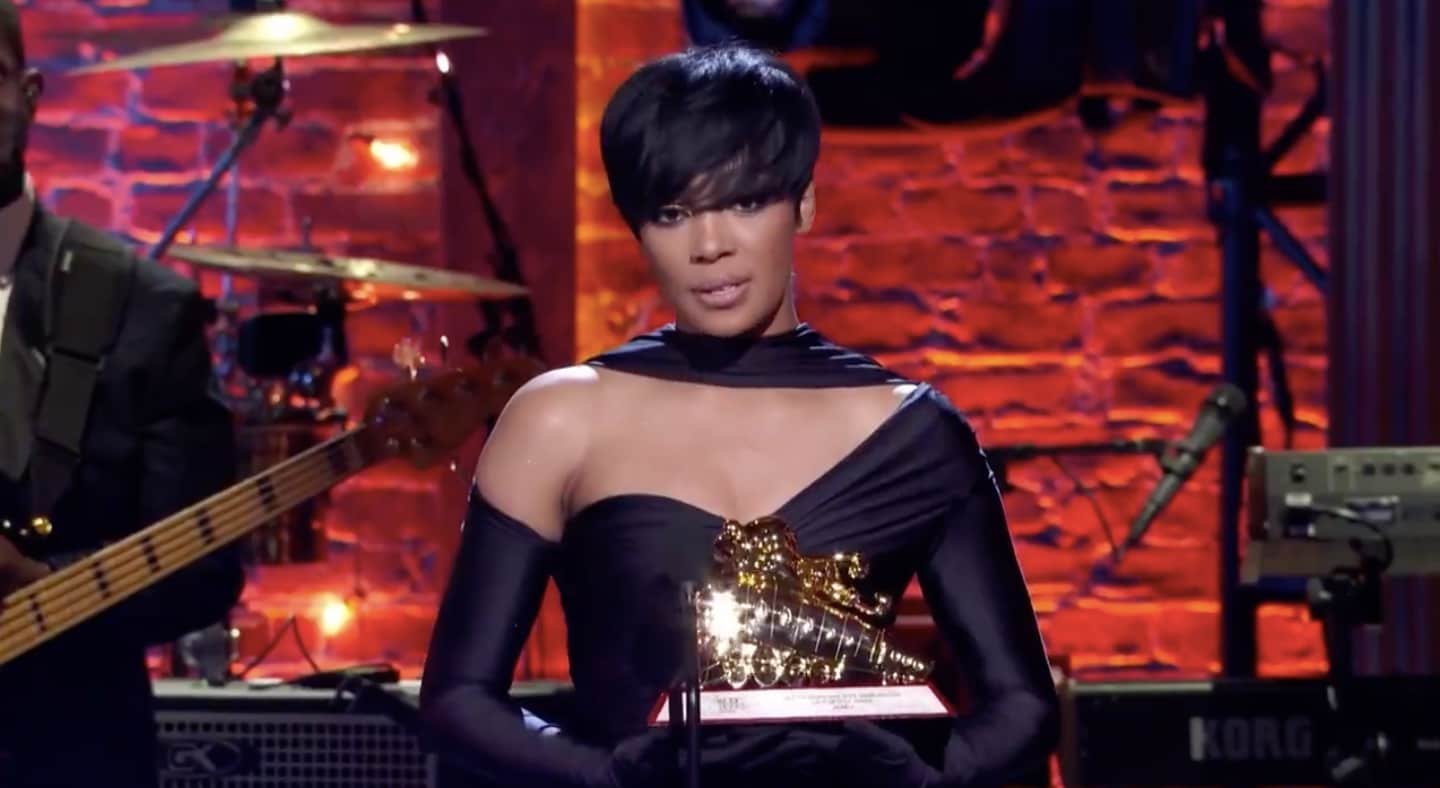 Monica gives touching speech after being honored with Soul Train's Lady of Soul Award