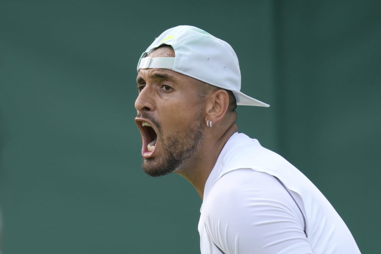 Talk of racial slurs, spitting stain start of Wimbledon - cover