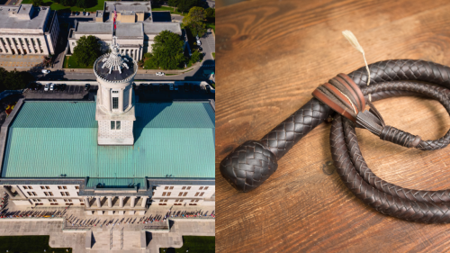 Tennessee Republican lawmakers condemned by Black Caucus for posing with whips