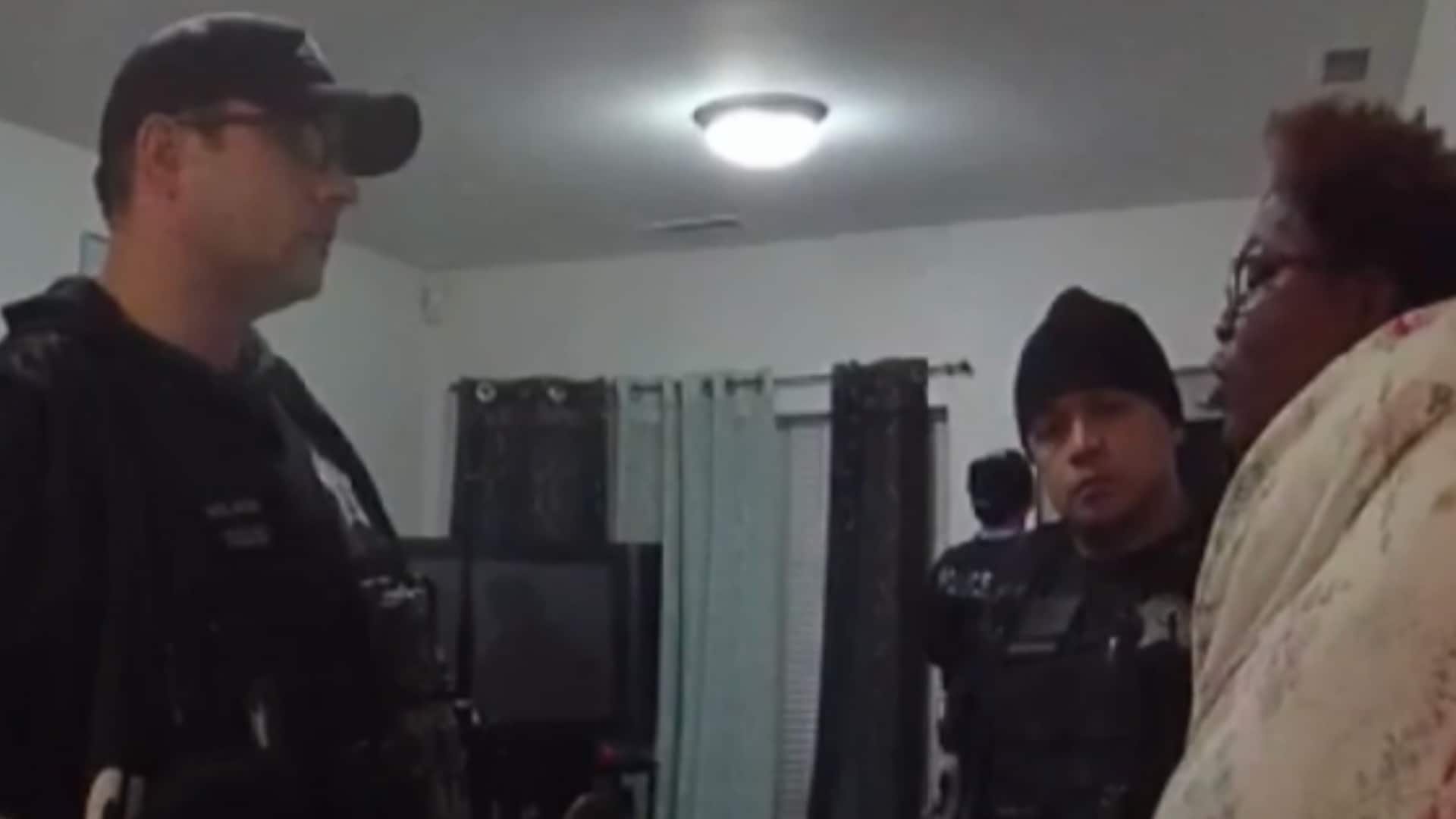 Bodycam footage shows Chicago police detain naked woman during wrongful raid