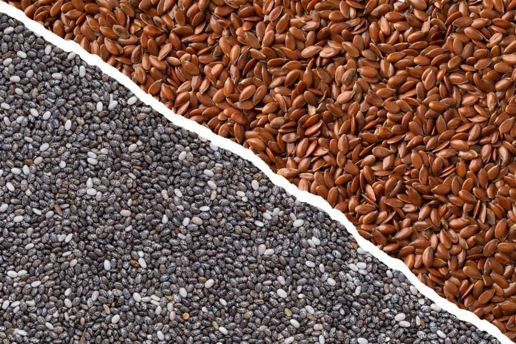 Chia Seeds vs. Flaxseeds: What’s the Difference?
