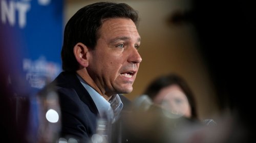 DeSantis snaps at reporter: ‘Are you blind?’