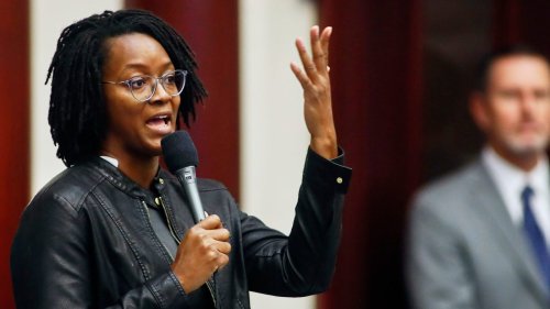 Democratic socialist notches surprise win in Florida Senate primary