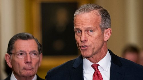 Thune, Johnson seek breakthrough on stalled Trump agenda