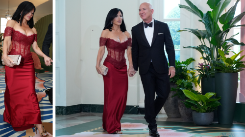 Lauren Sánchez’s state dinner dress ignites red-hot debate over White House fashion