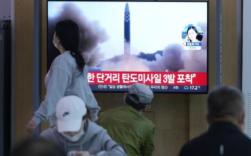 Seoul: North Korea launches 3 ballistic missiles toward sea