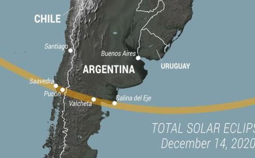 Parts of South America to witness total solar eclipse today