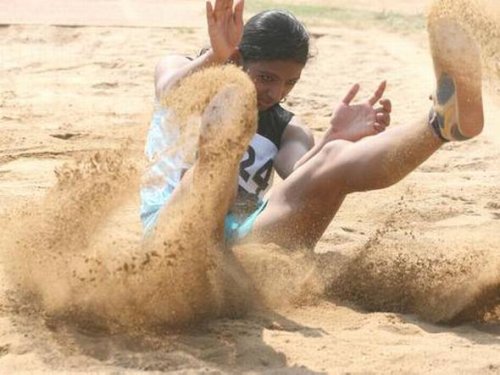 Nayana James pips Ancy Sojan in battle for IGP4 long jump crown