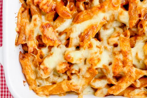 Smoky, Creamy BBQ Chicken Pasta for the Win