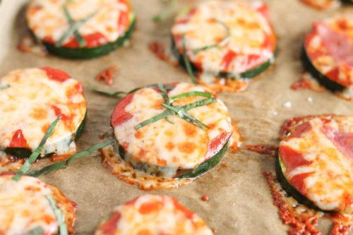 Zucchini Pizza Bites