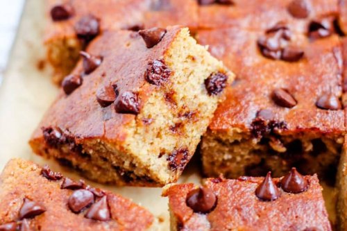 Chocolate Chip Banana Bars