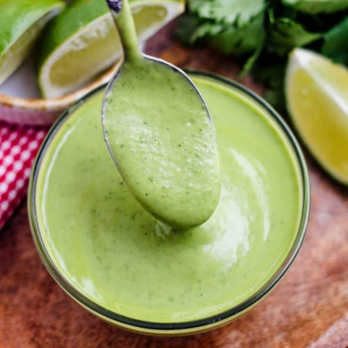 This Creamy Avocado Cilantro Lime Dressing Is Your New Go-To For Everything