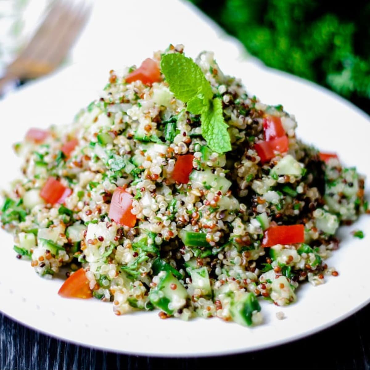 Quinoa Tabbouleh Salad - The Honour System