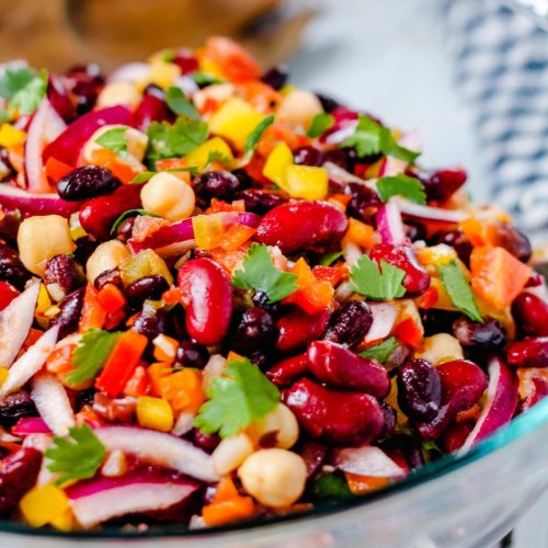 Cilantro Salsa Dressing Is the Real Star of This 3-Bean Salad
