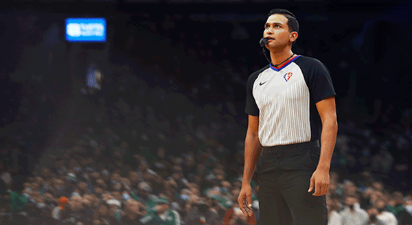 The guy who quit medical school to become an NBA referee