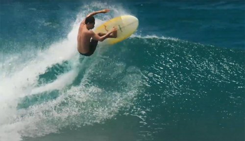 Just 60 Seconds of Silky Smooth Surfing From Noa Mizuno