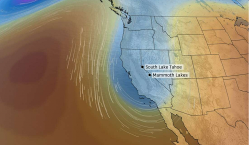 The Sierras Will See 'a Foot Or More' of Snow This Weekend