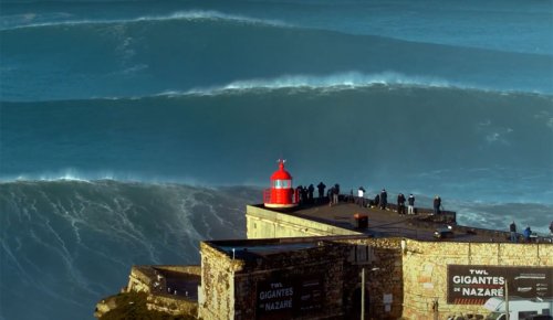 BBC Earth Filmed Surfing at Nazaré, and It Is Spectacular
