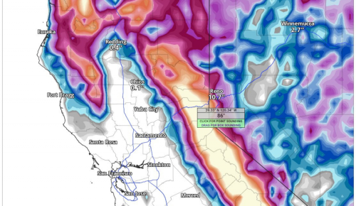 Forecasts Now Call for Up to 9 Feet of Snow In the Sierra This Week | The Inertia