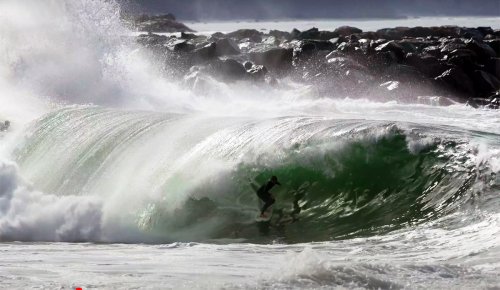 8 Minutes of the Wedge Pushing Surfers to the Absolute Brink
