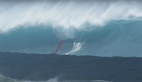 Here's How Robby Naish Tackled Code Red 2, Maui's Biggest South Swell in a Decade