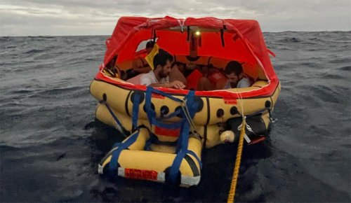 Sailors Heading to French Polynesia Found in Life Raft After Whale Sinks Ship