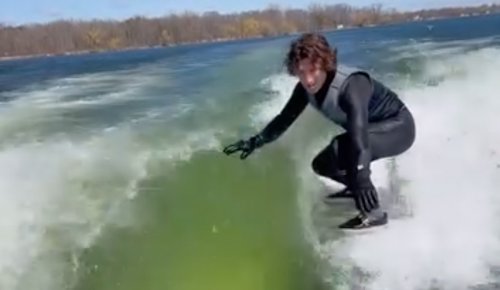 This Guy Made an Ice Surfboard and It Actually Worked Better Than You'd Think