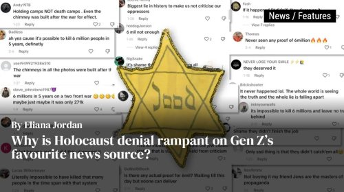 Why is Holocaust denial rampant on Gen Z’s favourite news source?