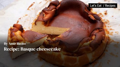 Recipe: Basque cheesecake