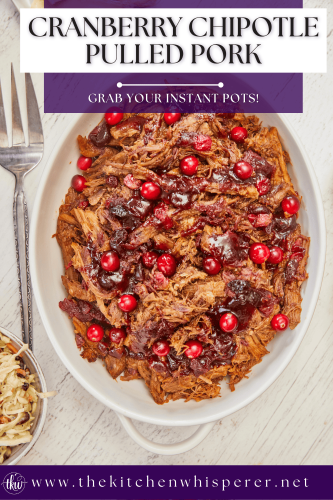 Ultimate Cranberry Chipotle BBQ Pulled Pork