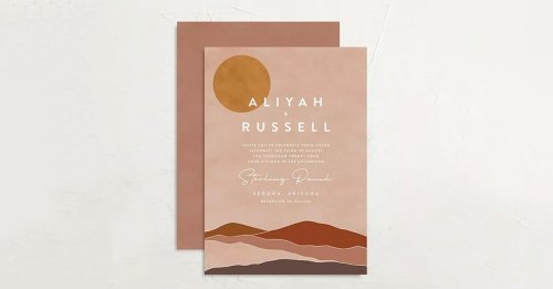 25 Boho Wedding Invites That Nail the Free-Spirited Aesthetic