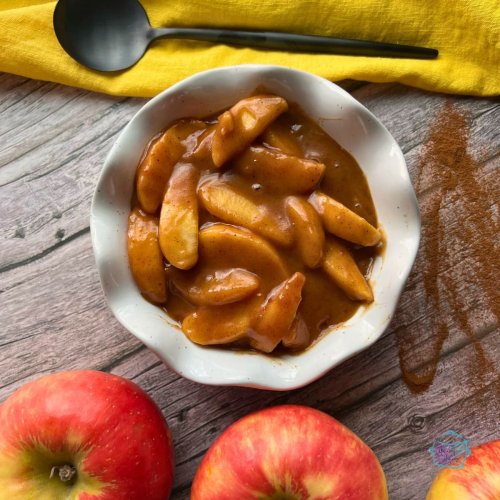 Slow Cooker Caramel Apple Pie Filling