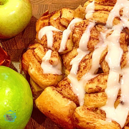Lazy Apple and Honey Pull-Apart