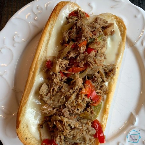 Slow Cooker Philly Cheesesteaks
