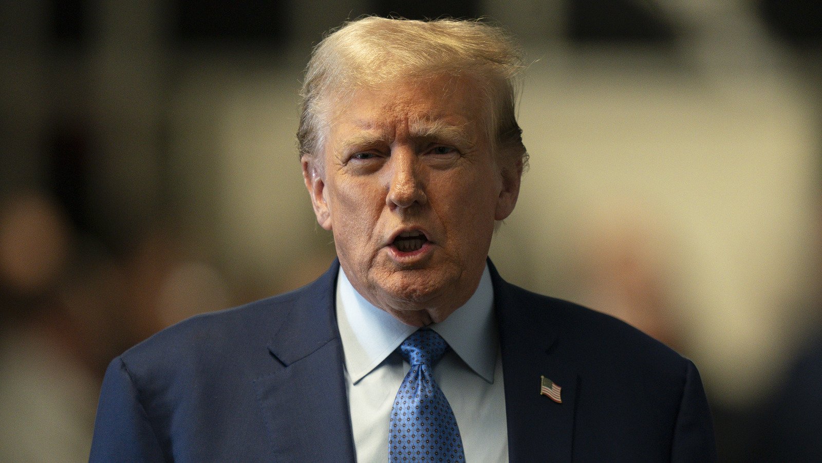Trump's Age Catches Up To His Famous Blonde Hair In New Trial Photo - The List