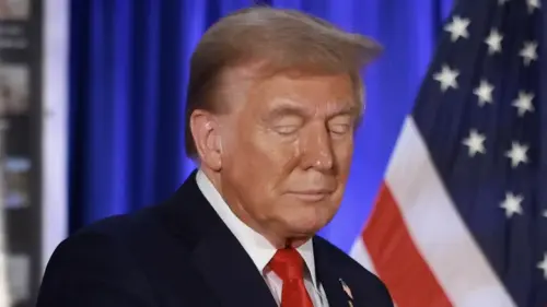 Donald Trump's Weird Makeup Keeps Getting Worse