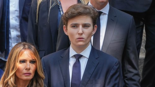 Barron Trump's Prom Photo Goes Viral - Here's Why We Think It's Actually A Tall Doppelganger