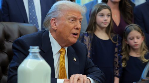 Donald Trump's Weird Whole Milk Rant Has Everyone Saying The Same Shady Thing