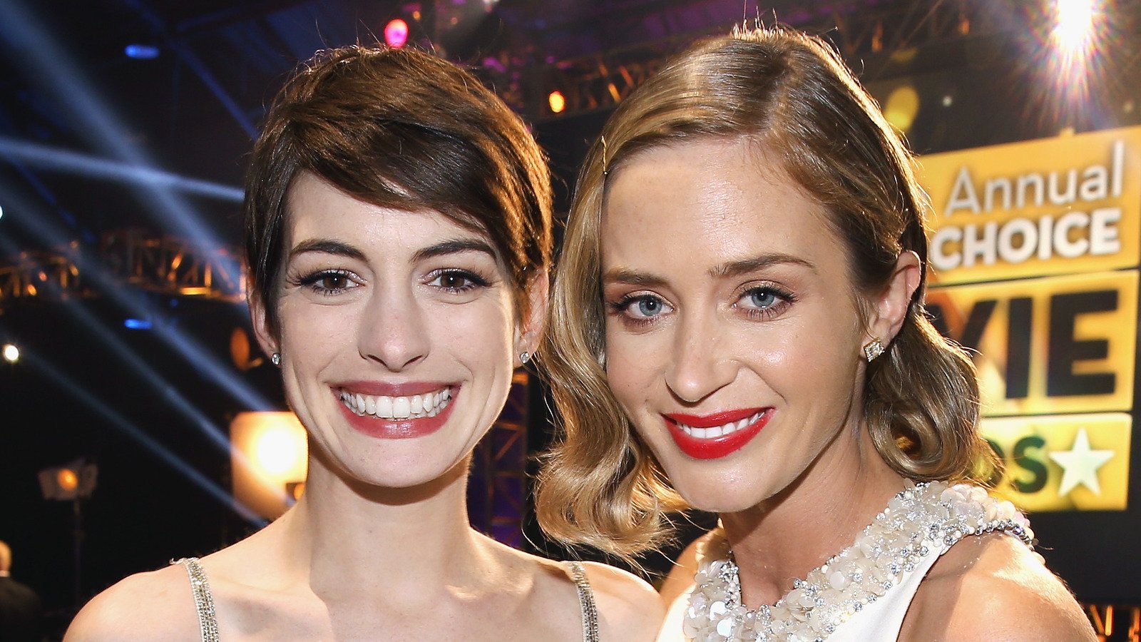 Inside Anne Hathaway's Friendship With Emily Blunt