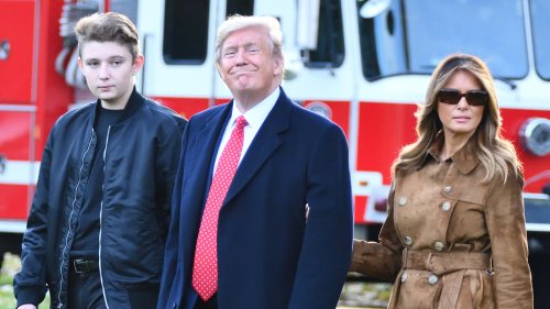 Donald Trump's New Comments About Barron's Height Have Everyone Saying The Same Thing