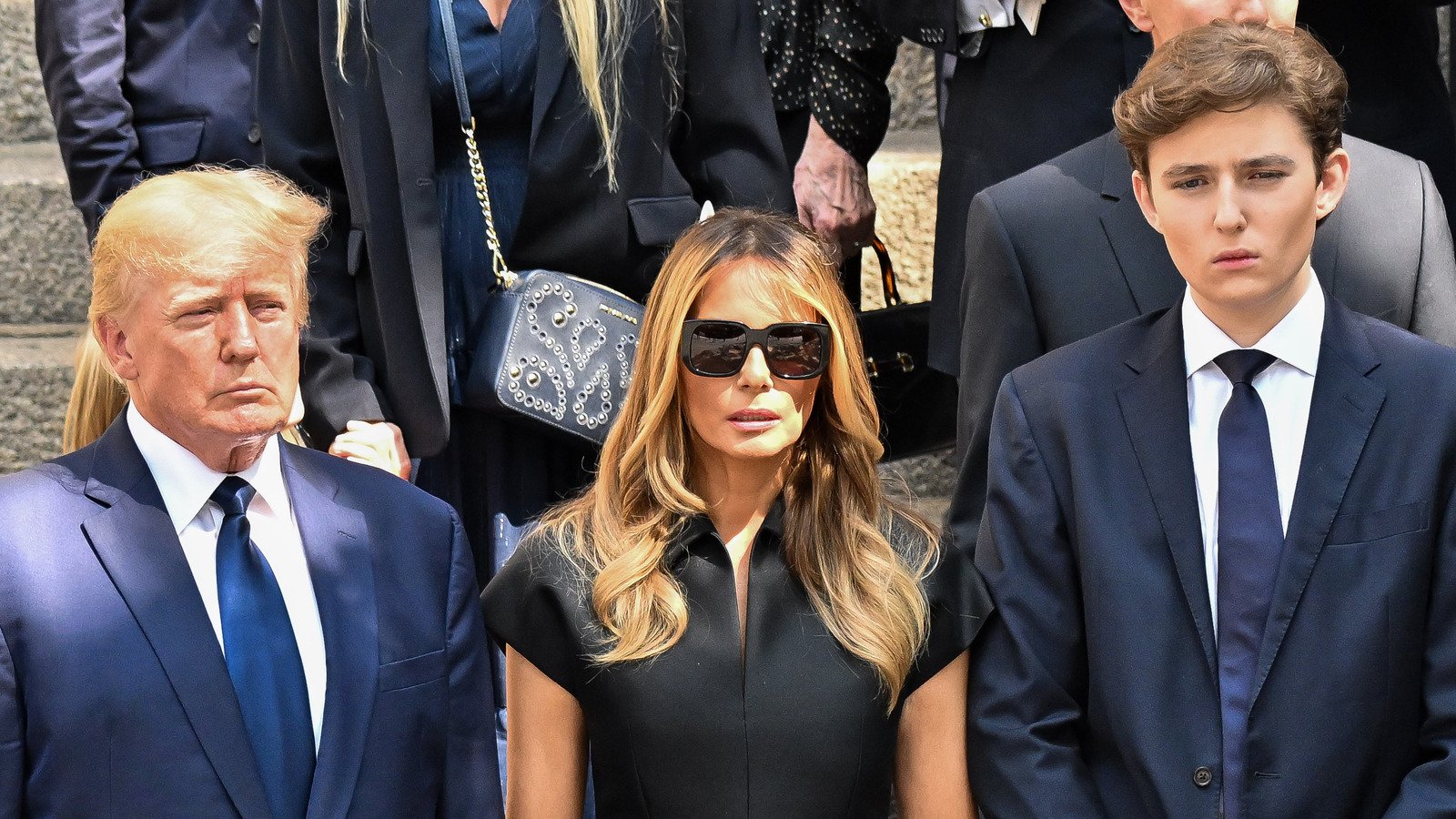 Donald Trump's Height Difference With Son Barron Is A Rumored Source Of Their Tension