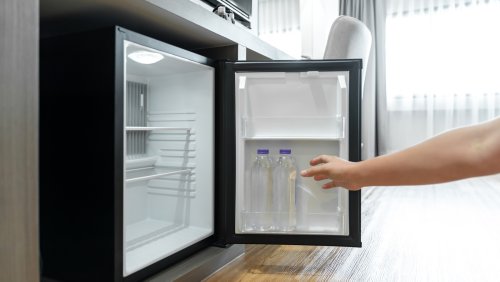 Here's Why You Should Never Store Food In Your Hotel Mini-Fridge