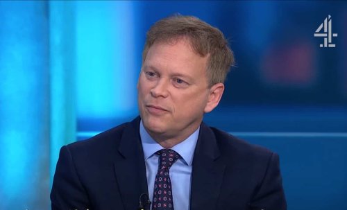 Watch: Shapps reaction after he's asked whether making Britain poorer than Slovenia is an 'election winning slogan'