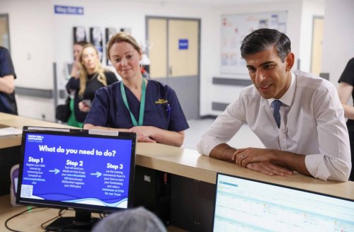 Sunak reminded of Brexit hit to tax receipts as he tells NHS staff there's no money for pay hike