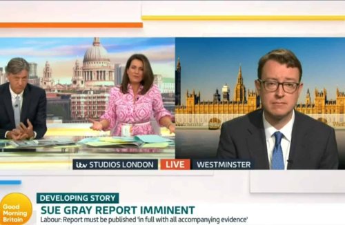 Susanna Reid on fire as she grills Tory MP over PM's lawbreaking activities
