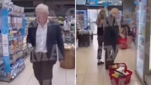 Footage of Boris Johnson shopping on holiday tells you everything you need to know