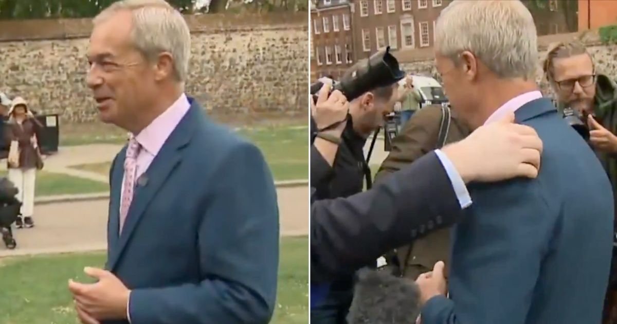 Nigel Farage scarpers as he's questioned over £5m gift from Reform mega donor