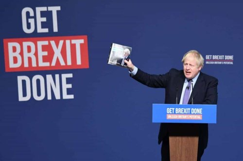 Boris Johnson says his Brexit deal must be renegotiated